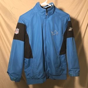 Vintage Detroit Lions NFL Football Windbreaker